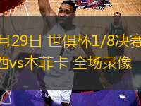 06月29日 世俱杯1/8決賽 切爾西vs本菲卡 全場錄像