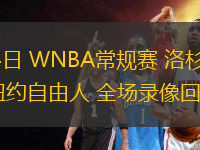 07月04日 WNBA常規(guī)賽 洛杉磯火花vs紐約自由人 全場錄像回放